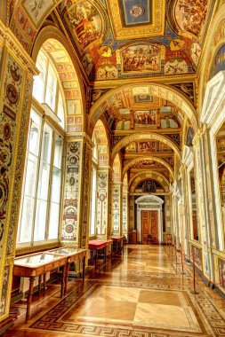 SAINT-PETERSBURG, RUSSIA - AUGUST 2018: Hermitage palace interior