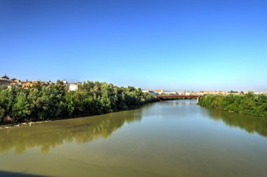 CORDOBA, SPAIN - April 2017: Historical center in springtime, HDR image