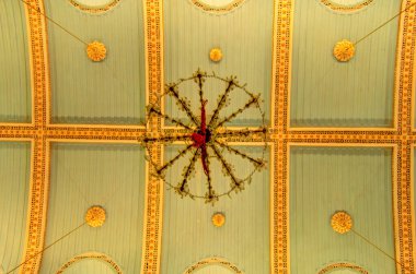 architecture details in Macau city center, HDR Image