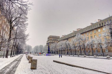 Krakow in winter, Poland