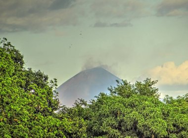 LEON, NICARAGUA - January 2016: Historical center view, HDR Image