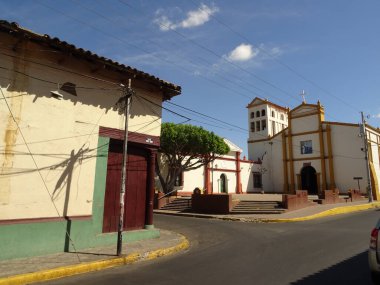 LEON, NICARAGUA - January 2016: Historical center view, HDR Image