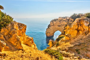 Marinha Beach view, Portugal 