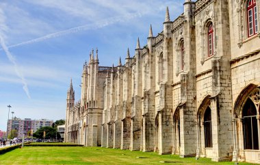 LISBON, PORTUGAL - APRIL 2018: Historical center view, HDR Image