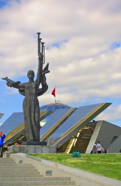 MINSK, BELARUS - SEPTEMBER 2017: City center in summertime