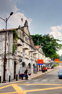 Kuala Lumpur, Malaysia - March 2019 : Historical center, HDR image