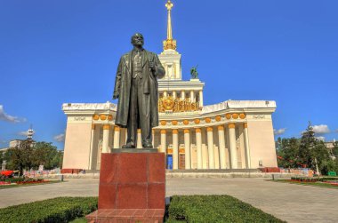 MOSCOW, RUSSIA - AUGUST 2018: Historical center in sunny weather, HDR image
