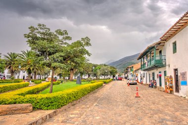 Samarkand, Uzbekistan - October 2019 : Park in sunny weather
