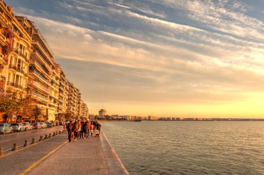 Thessaloniki, Greece beautiful view and atmosphere