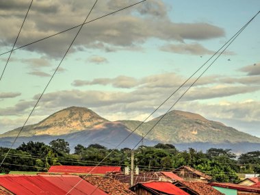 LEON, NICARAGUA - January 2016: Cityscape beautiful view, HDR Image