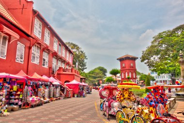 Chinatown in Malacca, Malaysia