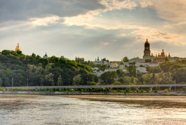 Kiev, Ukraine - June 2019 : Historical center in summer time