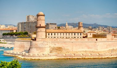 Marseilles, France - March 2022: Corniche view, HDR image