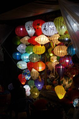 Hoi An, Vietnam - November 2018 : Historical center in autumn
