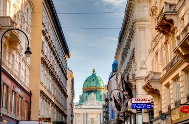 Vienna, Austria - July 2019 : Historical center in sunny weather