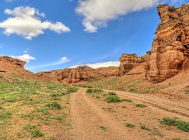Beautiful Charyn Canyon, Kazakhstan