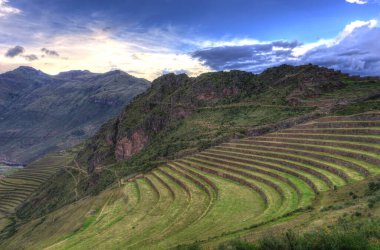 Pisaq inca site, Peru