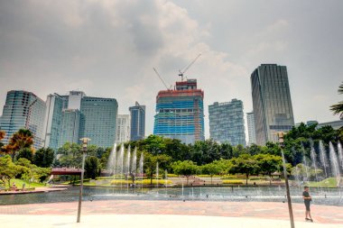 Kuala Lumpur, Malaysia - March 2019 : Historical center, HDR image