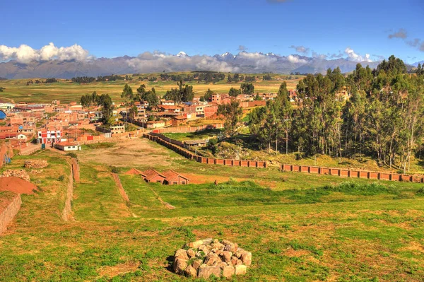 Cusco Peru April 2018 Исторический Центр Солнечную Погоду Hdr Image — стоковое фото