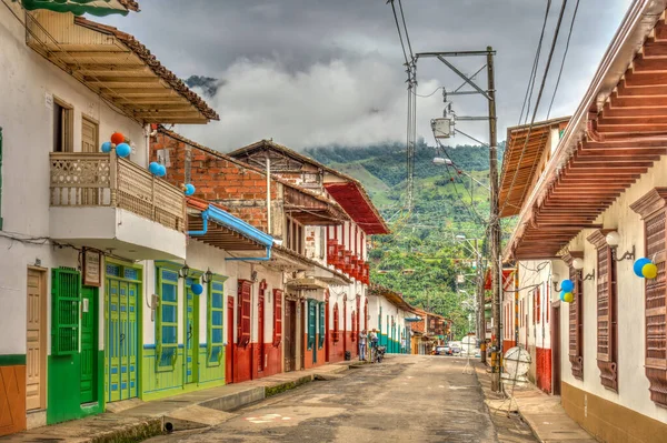 Hdr Image Made Jardin Antioquia Colombia — Stock Photo, Image