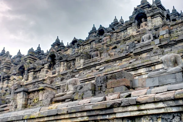Borobudur Tempel Java Indonesië — Stockfoto