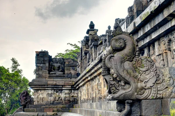 Borobudur Tapınağı Java Endonezya — Stok fotoğraf