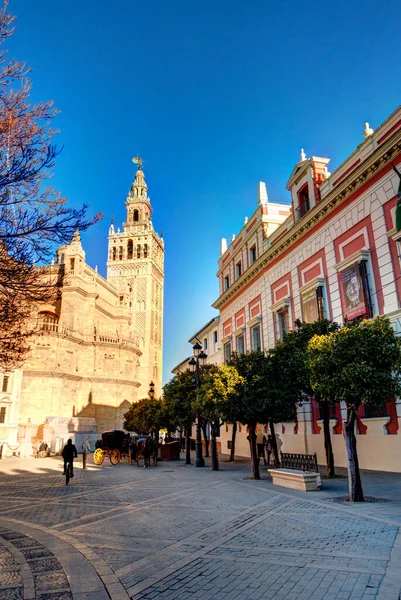 Sevilla Spain January 2019 Historical Center Sunny Weather — Stock fotografie