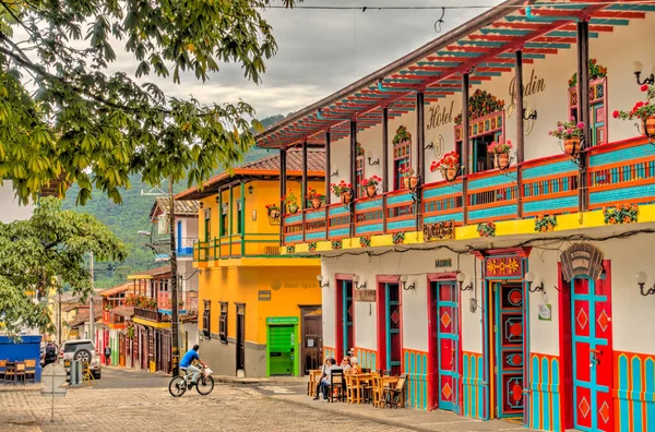 Hdr Image Made Jardin Antioquia Colombia — стокове фото