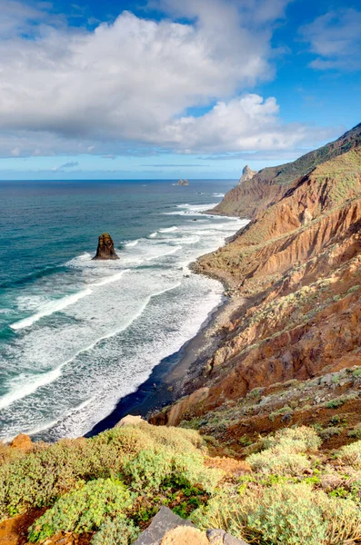 Punta Teno Tenerife Kanarya Adaları — Stok fotoğraf