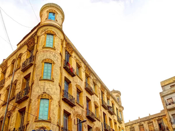 Oran, Algeria - March 2016 : Historical center in springtime 