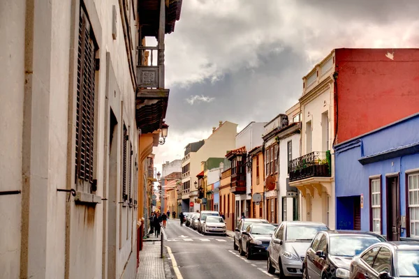 Santa Cruz Palma Spain March 2020 Historical Center Cloudy Weather — Foto de Stock