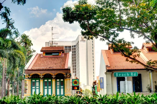 Singapore Historical Buildings Joo Chiat Road District — Stok fotoğraf