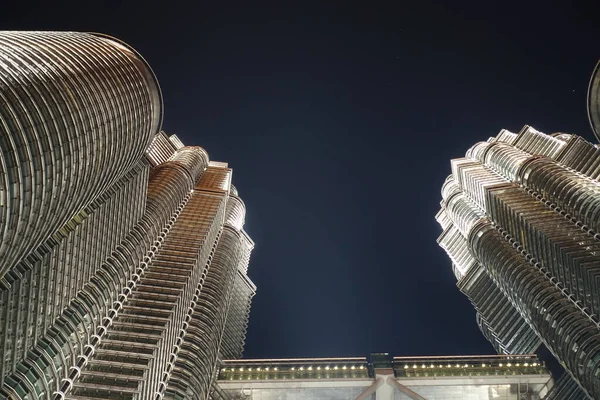 Klcc Night Malaysia — Fotografia de Stock