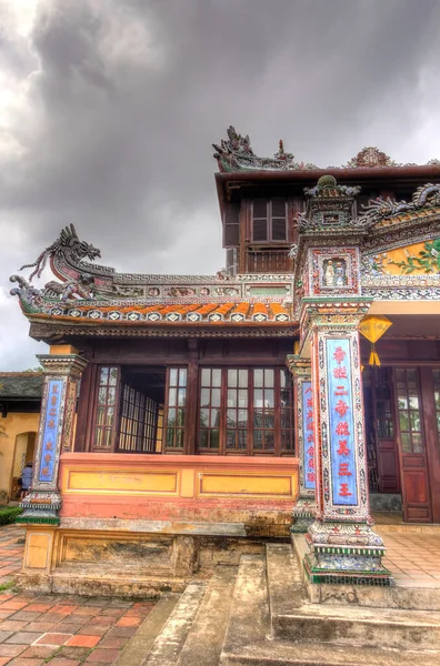 Hue Vietnam November 2020 Citadel Cloudy Weather Hdr Image — Stock Photo, Image