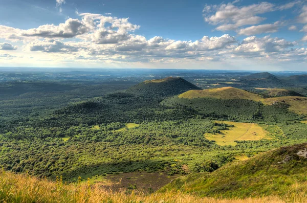 Beautiful Landscape Auvergne Historical Region France — ストック写真