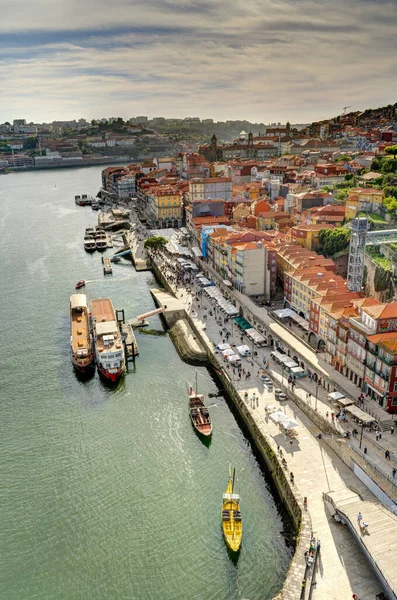 Porto Portugal June 2021 Historical Center Summertime Hdr Image —  Fotos de Stock