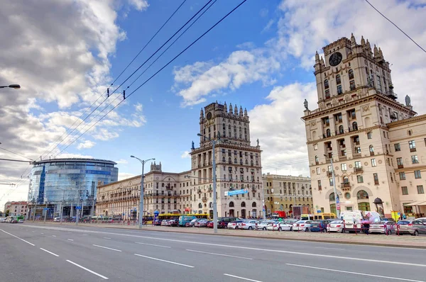 Minsk Belarus September 2017 City Center Summertime — Stock Fotó