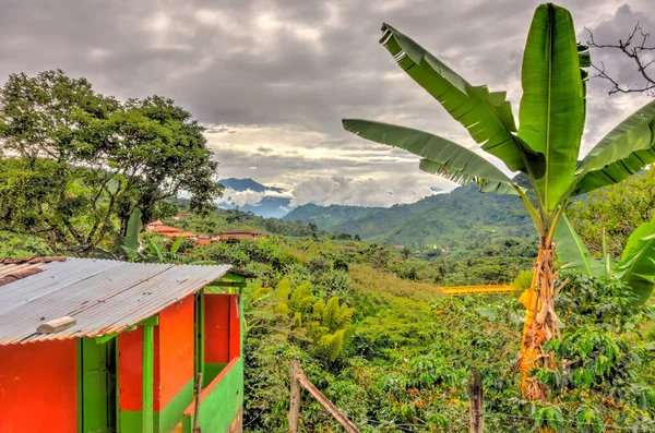 Hdr Image Made Jardin Antioquia Colombia — Fotografia de Stock