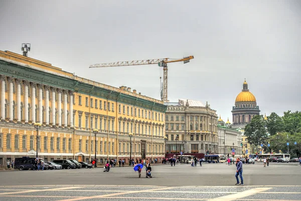 Saint Petersburg Russia August 2018 Historical Center Cloudy Weather — Foto de Stock