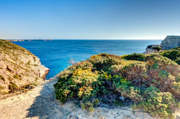 Benagil Beach Daytime Portugal — Zdjęcie stockowe