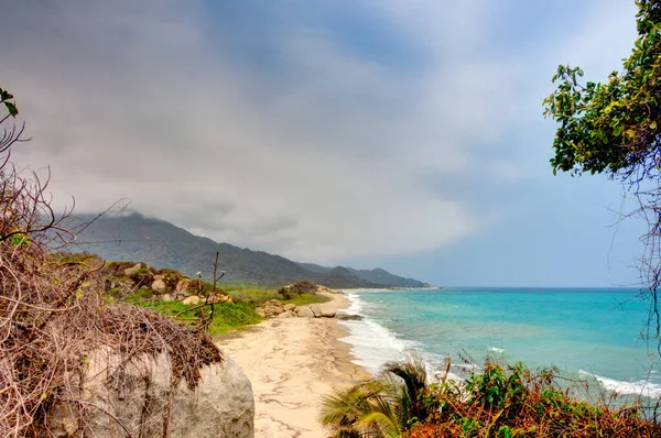 Tayrona National Park Landscape Colombia — Stockfoto