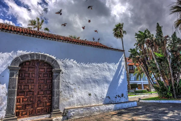 Santa Cruz Palma Spain March 2020 Historical Center Cloudy Weather — Fotografia de Stock