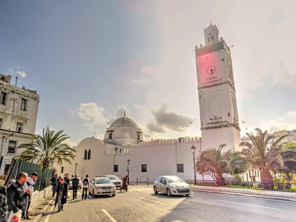 Algiers Algeria March 2020 Colonial Architecture Sunny Weather Hdr Image —  Fotos de Stock