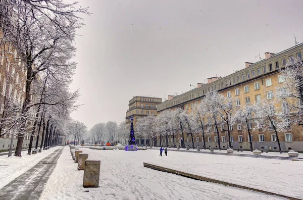 Krakow Winter Poland — Stockfoto