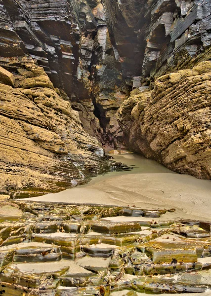 Catedrais Beach Galicia Βόρεια Ισπανία — Φωτογραφία Αρχείου