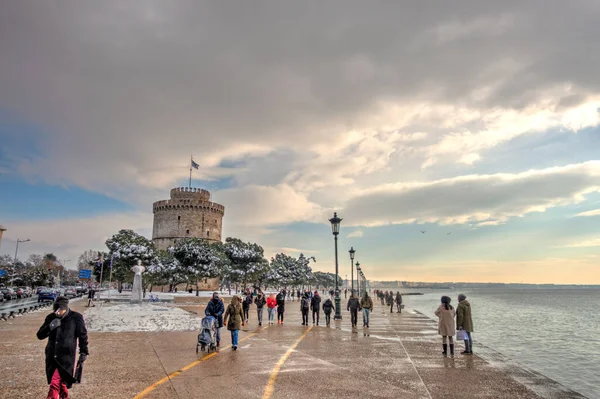 Thessaloniki Greece Beautiful View Atmosphere — Photo