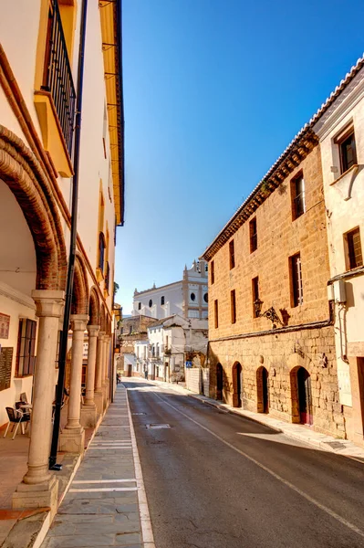 Landmarks Ronda City Located Top Mountain Andalusia Spain — Foto de Stock