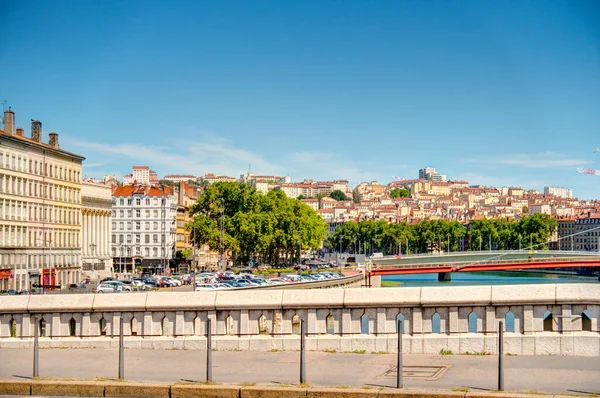 Lyon France August 2019 Historical Center Summertime — Stockfoto