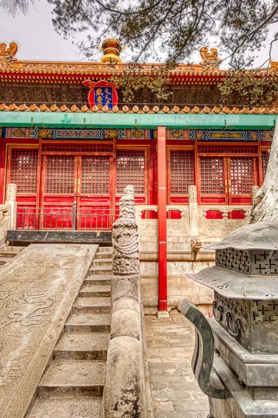 Beijing Capital China Famous Its Ancient Architecture Monuments — Foto Stock