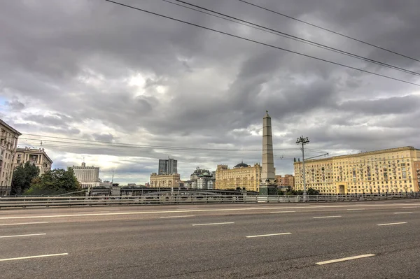 Moscow Russia August 2018 Історичний Центр Хмарну Погоду — стокове фото